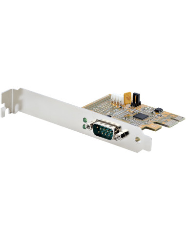 StarTech.com Scheda seriale PCI Express a 1 porta Scheda di interfaccia seriale da PCIe a RS232 (DB9), Scheda PCIe per PC con