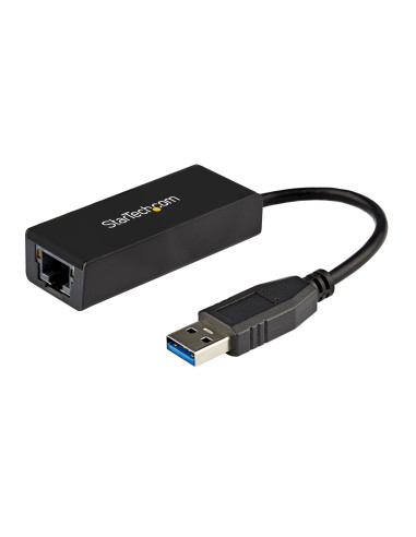 StarTech.com Adattatore da USB 3.0 a Gigabit Ethernet per Windows e Mac - Convertitore di rete NIC 10 100 1000 - Adattatore di