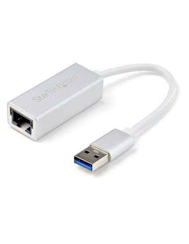 StarTech.com Adattatore di rete USB 3.0 a Ethernet Gigabit - Argento