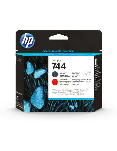 HP Testina di stampa nero opaco rosso cromatico DesignJet 744