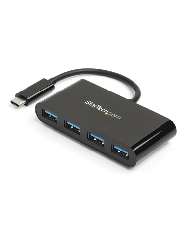 StarTech.com Hub USB 3.0 a 4 porte - USB-C a 4 USB-A - Alimentazione a bus