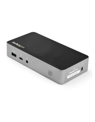 StarTech.com USB-C Dock - Docking Station per laptop Doppio Monitor HDMI 1080p - Power Delivery 65W - 1x USB-C, 3x USB-A,