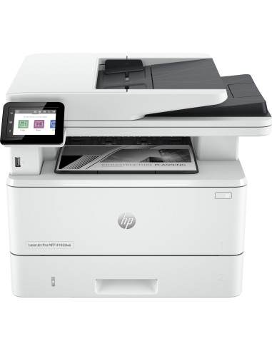 HP LaserJet Pro Stampante multifunzione 4102dwe, Bianco e nero, Stampante per Piccole e medie imprese, Stampa, copia,