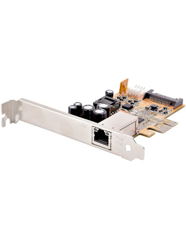 StarTech.com Scheda di rete PCI Express x1 a 1 porta, Scheda Ethernet PCIe con RJ45, Interfaccia di rete da 2.5 Gb NIC PoE