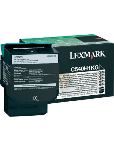 Lexmark C540H1KG cartuccia toner 1 pz Originale Nero