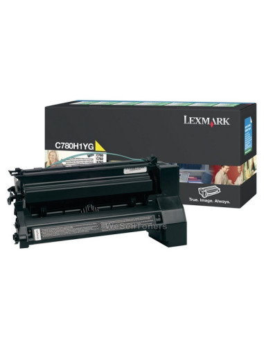 Lexmark C780H1YG cartuccia toner 1 pz Originale Giallo