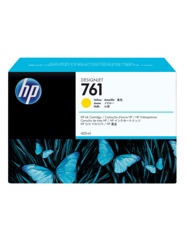 HP Cartuccia inchiostro giallo DesignJet 761, 400 ml