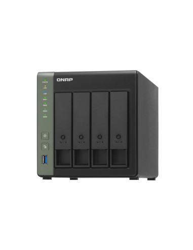 QNAP TS-431X3 NAS Tower Annapurna Labs Alpine AL-314 4 GB DDR3 0 TB QNAP Turbo System Nero