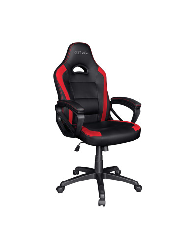 Trust GXT 701 Ryon Sedia per gaming universale Seduta imbottita Nero, Rosso