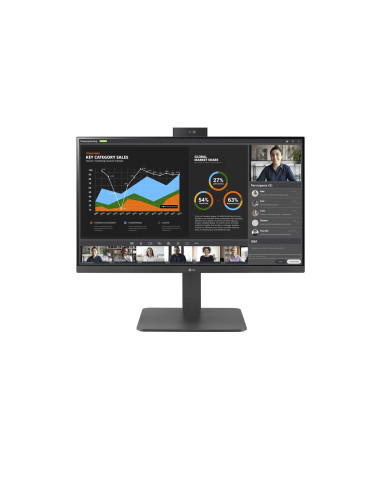 LG 24BR750C-C Monitor PC 60,5 cm (23.8") 1920 x 1080 Pixel Full HD LED Grigio