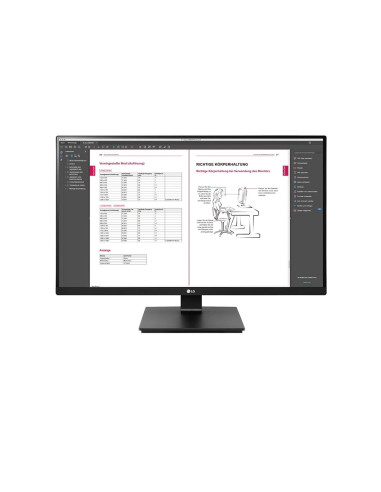 LG 27BN65QP-B Monitor PC 68,6 cm (27") 2560 x 1440 Pixel Quad HD LCD Nero