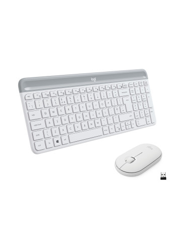 Logitech MK470 Kit Mouse e Tastiera, Layout Italiano Qwerty