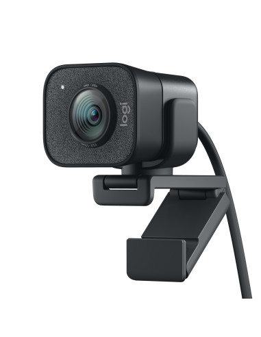 Logitech for Creators StreamCam - Webcam Premium per Streaming e Creazione Contenuti Video, Full HD 1080p 60 fps, Lente in