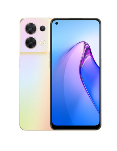 OPPO Reno 8 16,3 cm (6.4") Doppia SIM Android 12 5G USB tipo-C 8 GB 256 GB 4500 mAh Oro