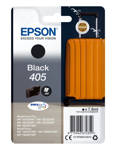 Epson Singlepack Black 405 DURABrite Ultra Ink