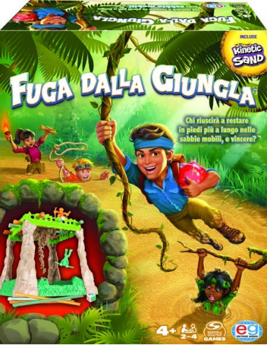 Games Kinetic Sand Fuga Dalla Giungla