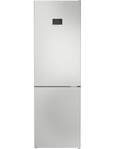 Bosch Serie 4 KGN367LDF Frigorifero combinato da libera installazione 186 x 60 cm Metal look Classe D