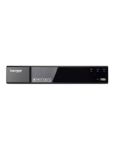 Vultech Security Network Video Recorder 4 Canali POE - 5MP- H265