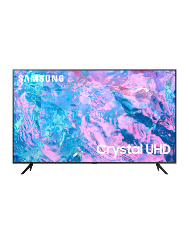 Samsung Series 7 TV UE55CU7170UXZT Crystal UHD 4K, Smart TV 55" Processore Crystal 4K, OTS Lite, Black 2023