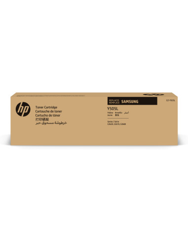 Samsung Cartuccia toner giallo originale HP CLT-Y505L ad alta capacità