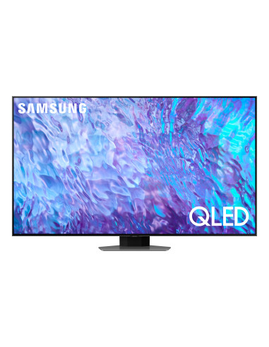 Samsung Series 8 TV QE65Q80CATXZT QLED 4K, Smart TV 65" Processore Neural Quantum 4K, Dolby Atmos e OTS Lite, Carbon Silver 2023