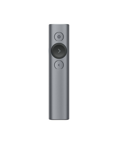 Logitech Spotlight puntatore wireless Bluetooth RF Grigio