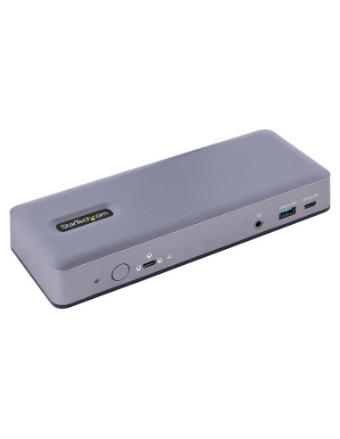 StarTech.com Docking Station USB-C - Dock USB Tipo C Multi Monitor - HDMI DP USB- C con DP Alt-mode - 3x 4K30Hz 2x 4K60Hz - Hub