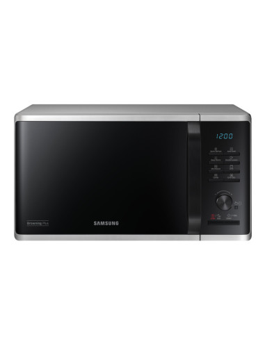 Samsung MG23K3515AS forno a microonde Nero, Argento Microonde con grill Superficie piana 23 L 800 W