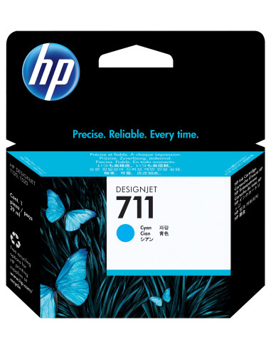 HP Cartuccia inchiostro ciano DesignJet 711, 29 ml