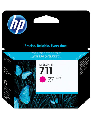 HP Cartuccia inchiostro magenta DesignJet 711, 29 ml