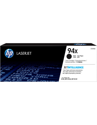 HP Cartuccia toner nero originale LaserJet 94X ad alta capacità