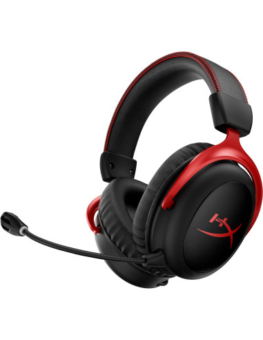 HyperX Cloud II Wireless – Cuffie da gaming (nero-rosso)