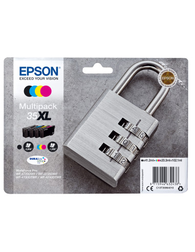 Epson Padlock Multipack 4-colours 35XL DURABrite Ultra Ink