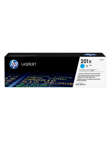 HP Cartuccia Toner originale ciano ad alta capacità LaserJet 201X