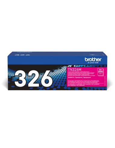 Brother TN-326M cartuccia toner 1 pz Originale Magenta