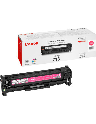 Canon CRG-718 M cartuccia toner 1 pz Originale Magenta