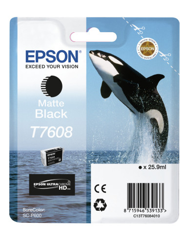 Epson Nero Matte T7608