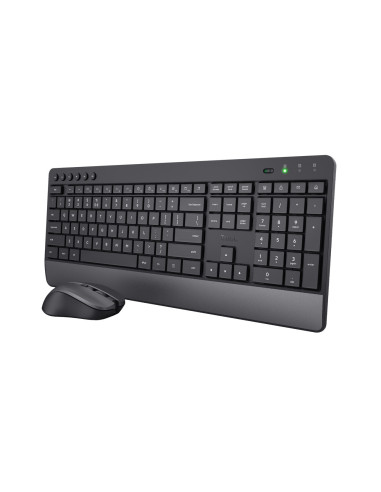 Trust Trezo tastiera Mouse incluso Universale RF Wireless QWERTY Italiano Nero