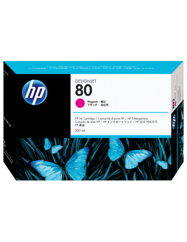 HP Cartuccia inchiostro magenta DesignJet 80, 350 ml