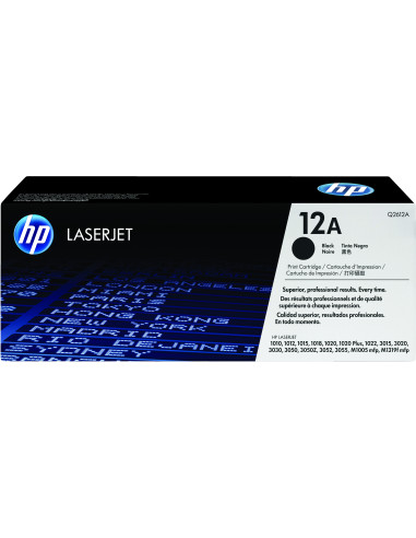 HP Cartuccia Toner originale nero LaserJet 12A