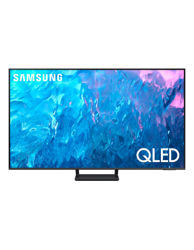 Samsung Series 7 TV QE55Q70CATXZT QLED 4K, Smart TV 55" Processore Quantum 4K, OTS Lite, Titan Gray 2023