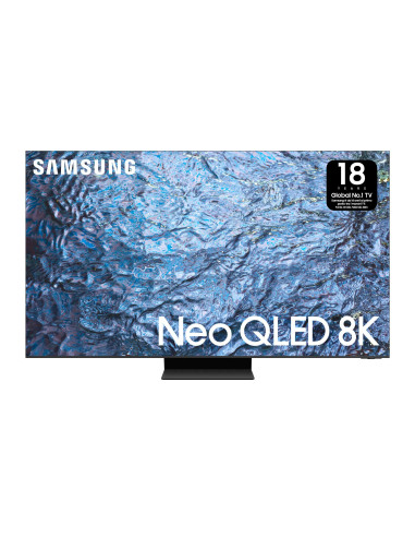 Samsung Series 9 TV QE75QN900CTXZT Neo QLED 8K, Smart TV 75" Processore Neural Quantum 8K, Dolby Atmos e OTS Pro, Titan Black