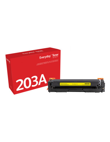 Everyday Toner ™ di Xerox Giallo compatibile con HP 203A (CF542A), Capacità standard