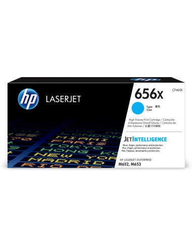 HP Cartuccia toner ciano originale ad alta capacità LaserJet 656X