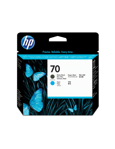 HP Testina di stampa nero opaco e ciano DesignJet 70