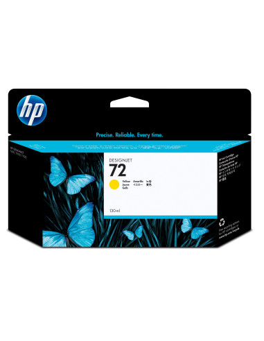 HP Cartuccia inchiostro giallo 72, 130 ml