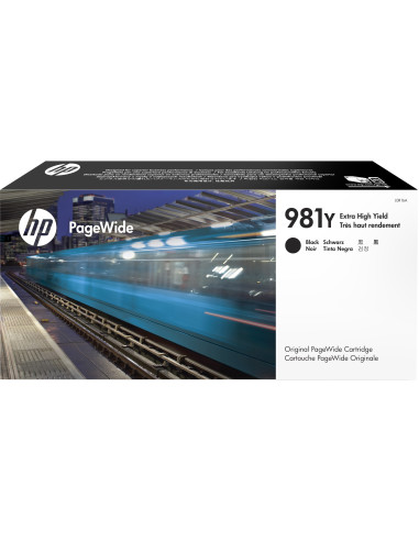 HP Cartuccia nero originale ad altissima capacità PageWide 981Y