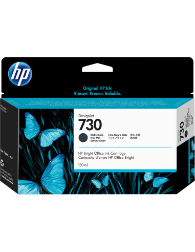 HP Cartuccia di inchiostro nero opaco DesignJet 730 da 130 ml