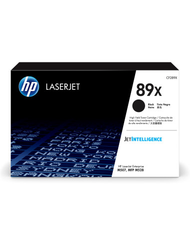 HP Cartuccia toner nero originale LaserJet 89X ad alta capacità