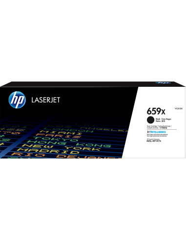 HP LaserJet Cartuccia toner nero originale 659X ad alta capacità